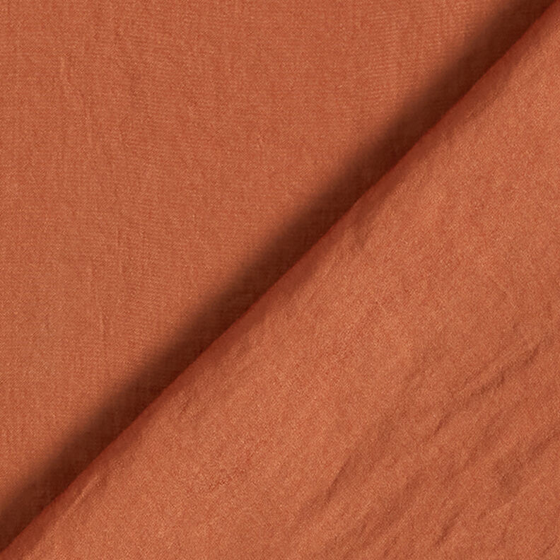 Tissu léger pour chemisier crinkle uni – bronze, image number 3