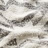 Tricot bouclé à chevron – noir/blanc,  thumbnail number 3