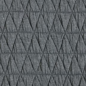 Jersey matelassé à losanges – gris, 