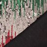 Tissu à paillettes à dégradé de couleurs – noir/vert sapin,  thumbnail number 5