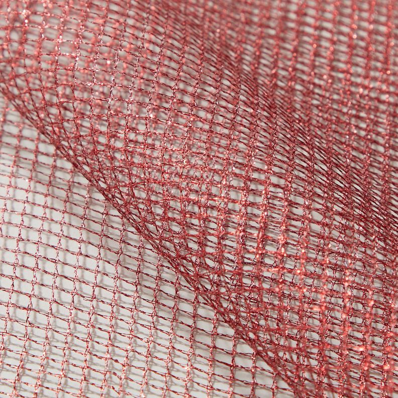 Tulle Métallique – carmin,  image number 6