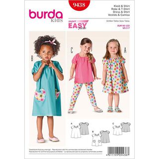 Robe / t-shirt / chemisier, Burda 9438, 