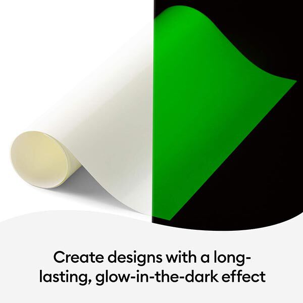 Glow in the dark Iron-On [30x60cm] 1 sheet | Cricut,  image number 2
