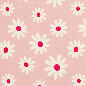 Coton mélangé Jersey Petite fleur – rosé, 