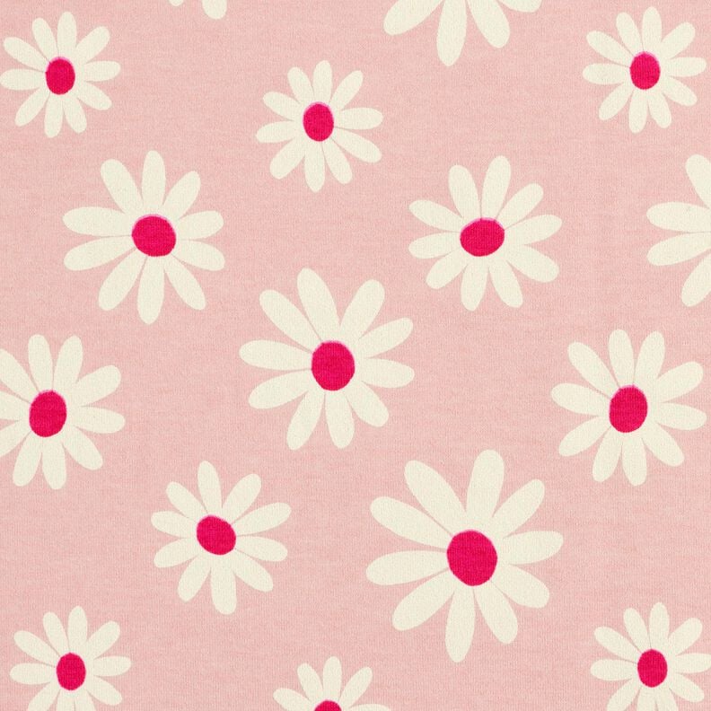 Coton mélangé Jersey Petite fleur – rosé, image number 1