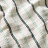 Tissu de coton Structure quadrillée à rayures verticales – blanc/menthe poivrée,  thumbnail number 2