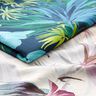 Tissu de décoration semi-panama Polinesia – bleu/vert,  thumbnail number 4
