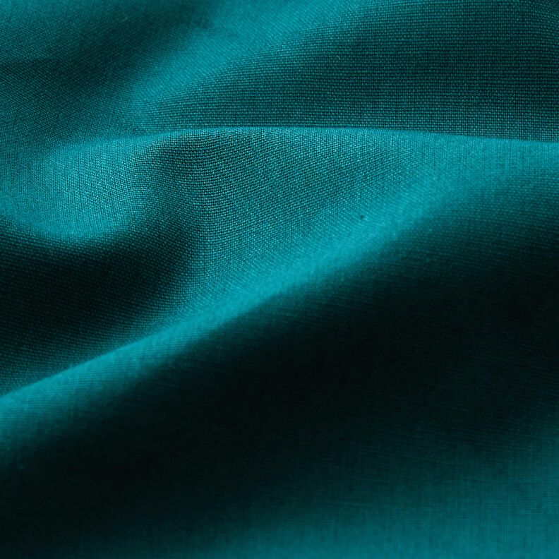 Popeline coton Uni – sapin bleu,  image number 2