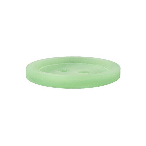 Bouton plastique 2 trous Basic - vert clair,  image number 2