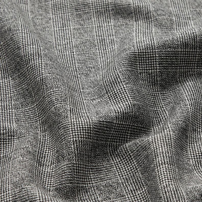 Stretch pour pantalon Prince de Galles – noir/blanc,  image number 2