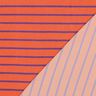 Jersey éponge Rayures | Poppy Fabrics – orange/lilas rouge,  thumbnail number 4