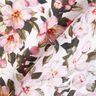 Viscose mélangée Fleurs printanières romantiques – blanc,  thumbnail number 4