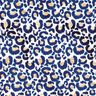 Jersey coton Léopard à taches dorées | Glitzerpüppi – blanc/indigo,  thumbnail number 1