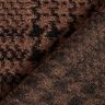 Jersey velours Prince de Galles – brun-marron/noir,  thumbnail number 4