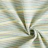 Tissu de décoration Semi-panama Rayures multicolores recyclé – vert clair,  thumbnail number 3