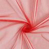 Tissu tulle scintillant – rouge/argent,  thumbnail number 1