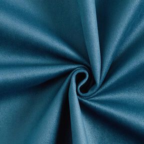 Tissu d’ameublement Aspect cuir ultramicrofibre – pétrole, 