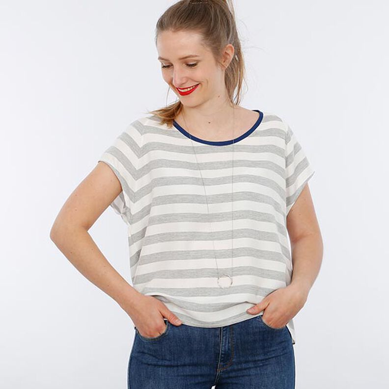 FRAU MIA - Chemisier raglan ample, Studio Schnittreif | XS - XL,  image number 3