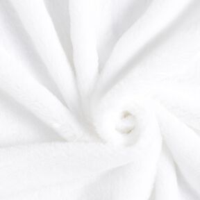 fourrure synthétique de haute qualité monochrome – blanc, 