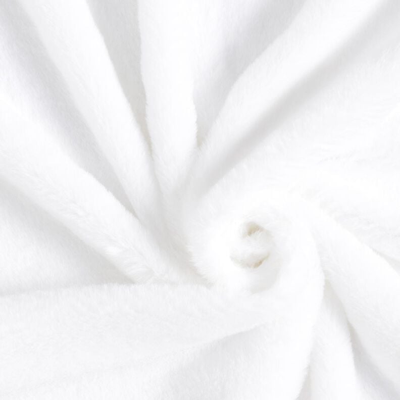 fourrure synthétique de haute qualité monochrome – blanc,  image number 1