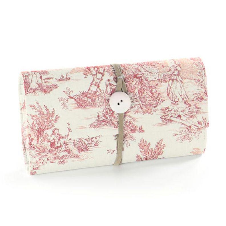 Tissu en coton Mini Pastorale 280 cm – rouge,  image number 8
