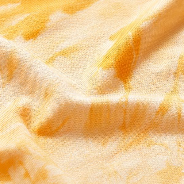 French Terry look batik – jaune soleil,  image number 2