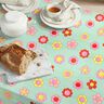 Coton enduit Fleurs joyeuses | Poppy Fabrics – menthe/jaune citron,  thumbnail number 8
