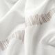 Tissu pour voilages Voile Rayures délicates 295 cm – gris soie/ivoire,  thumbnail number 2