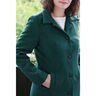 Tissu en polyester recyclé pour manteau – vert sapin,  thumbnail number 5