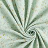 Tissu double gaze de coton fleurs romantiques – menthe clair,  thumbnail number 3