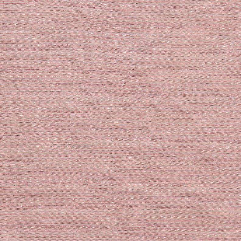 Plissé transparent Rayures pailletées – rose,  image number 1
