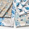 Tissu en coton Cretonne Grands coraux – blanc/bleu,  thumbnail number 5