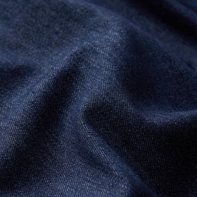 Denim léger extensible recyclé – bleu marine, 