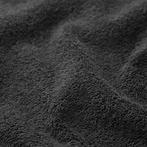 Tissu éponge – noir,  image number 3