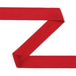 Ruban de reps uni – rouge, 