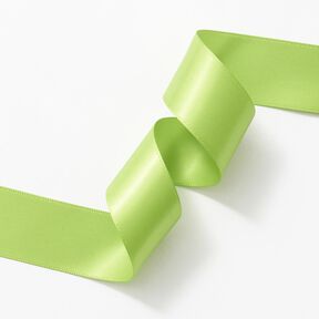 Ruban de satin [25 mm] – vert pomme, 