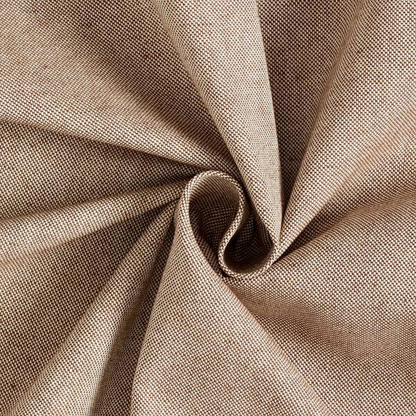 Tissu de décoration Semi-panama chambray recyclé – marron moyen,  image number 1