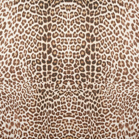 GOTS Batiste de coton Motif léopard | TCC x LOOKS by Wolfgang Joop – beige clair/marron foncé, 
