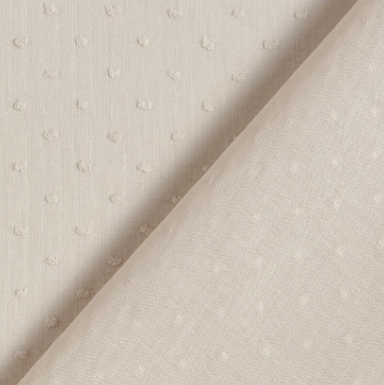 Batiste de coton Dobby – nature, image number 3