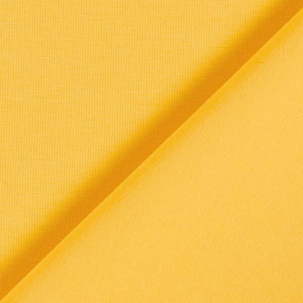 Jersey coton Medium uni – jaune soleil,  image number 5