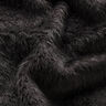 Maille pour manteau pelucheuse unie – noir,  thumbnail number 2