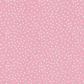 Tissu en coton Cretonne feine Punkte – rose, 