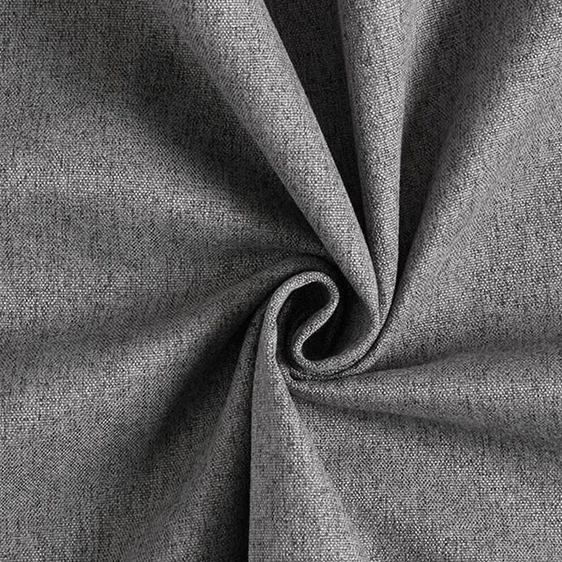 Tissu d’ameublement fin en mélange – gris foncé,  image number 1