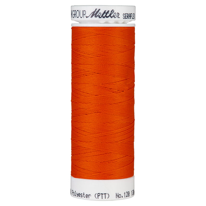Fil à coudre Seraflex pour coutures élastiques (0450) | 130 m | Mettler – orange,  image number 1