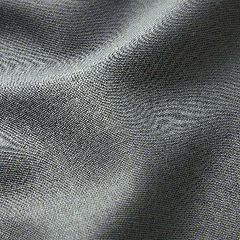 Pur lin lourd Uni – gris, image number 2