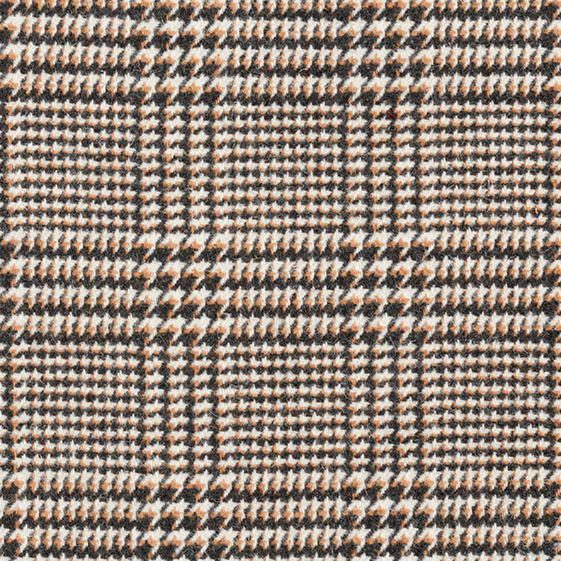 Tissu pour manteau Prince de Galles – anthracite/beige,  image number 1