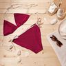 Tissu pour maillot de bain SPF 50 – rouge bordeaux,  thumbnail number 6