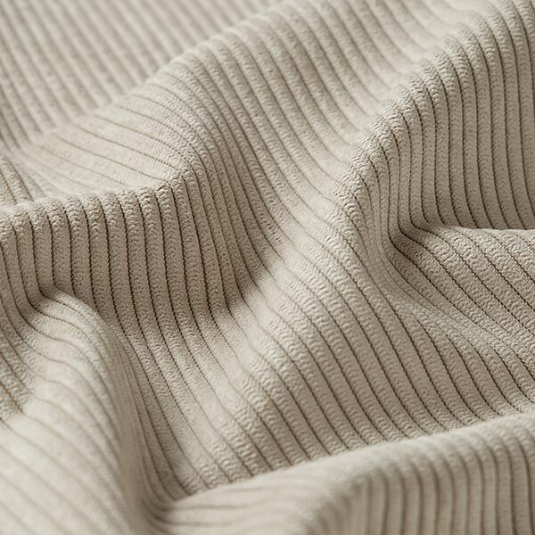 Tissu de revêtement aspect côtelé Fjord – beige,  image number 2
