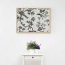 Lin de décoration Oiseaux – noir,  thumbnail number 9