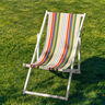 Extérieur Tissu pour chaise longue Rayures verticales 44 cm – nature,  thumbnail number 5